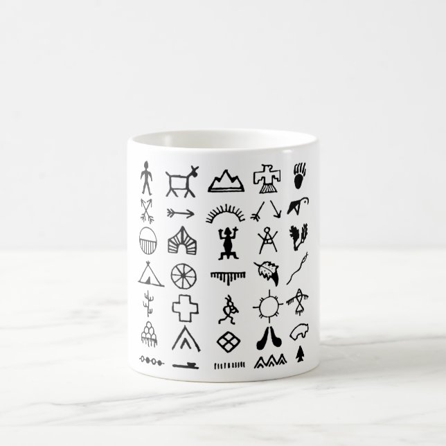 Mug Symboles d'images amérindiens (Centre)