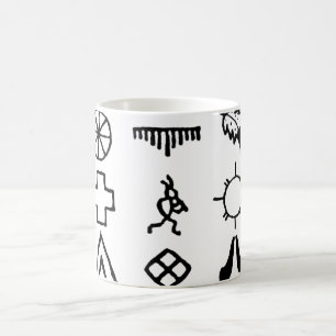 Mug Symboles d'images amérindiens