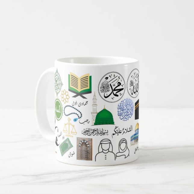Mug Symboles islamiques (Devant gauche)