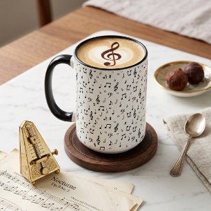 Mug symboles musicaux