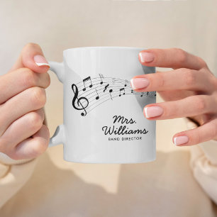 Mug Symboles musicaux personnalisés