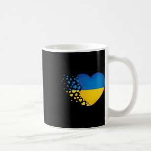 Mug Symboles ukrainiens Drapeau ukrainien Cœur Amour 