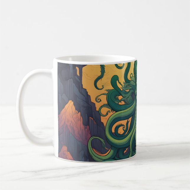 Mug Symbolisme mystique de Cthulhu (Gauche)
