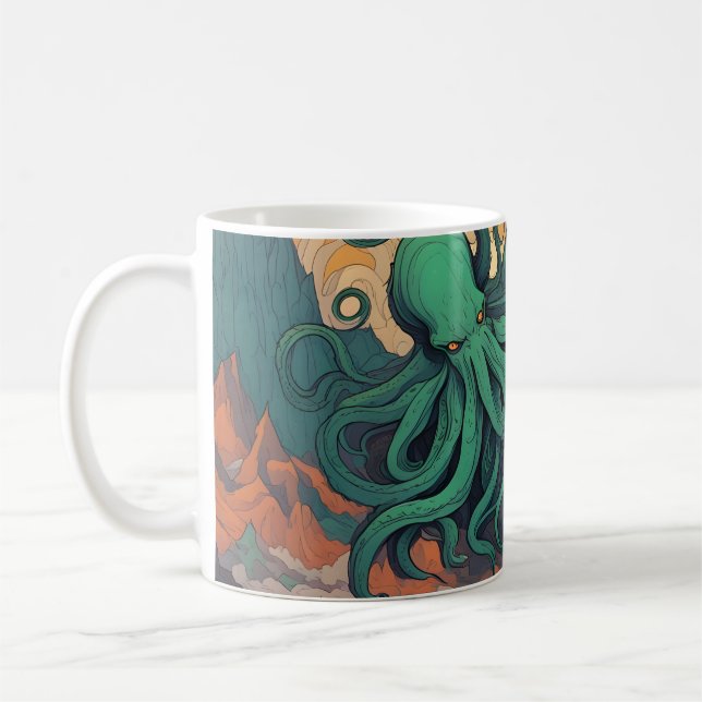 Mug Symbolisme mystique de Cthulhu (Gauche)