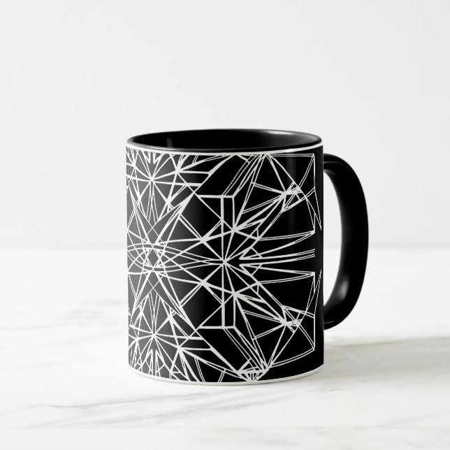 Mug Symétrie géométrique (Devant droit)