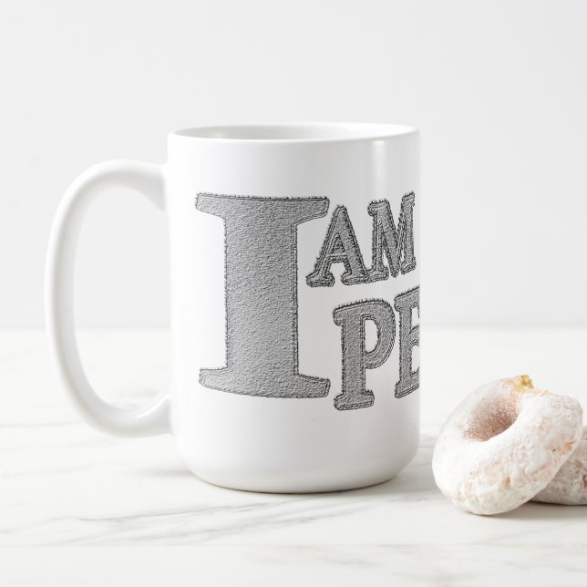 Mug Sympa Conception "BONNE PERSONNE". Commandez dès m (Avec donut)