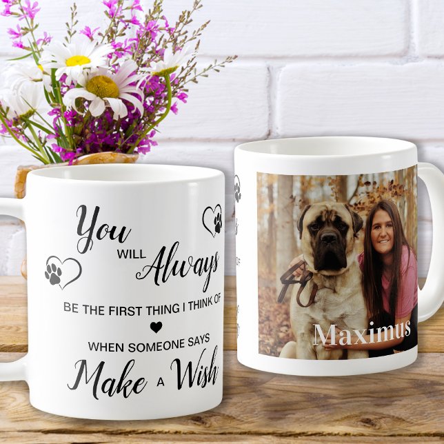 Mug Sympathie commémorative personnalisée pour animaux (Créateur téléchargé)