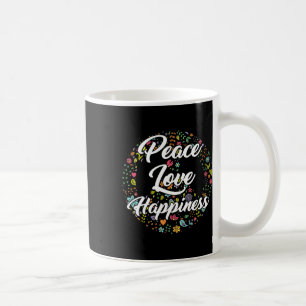 Mug Sympathique Monde Paix Amour Bonheur Paix Voyage d