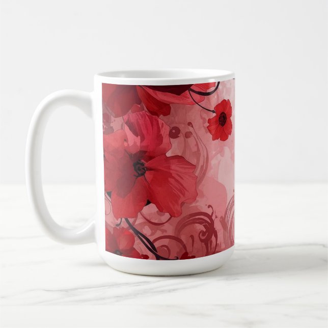 Mug Symphonie de la Fleur Rouge (Gauche)