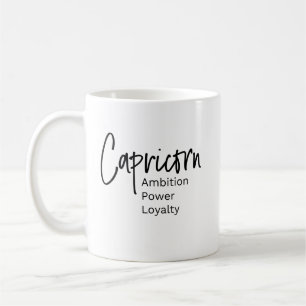 Mug Symptômes positifs du zodiaque de Capricorne