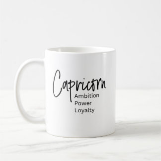 Mug Symptômes positifs du zodiaque de Capricorne