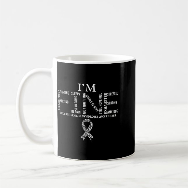 Mug Syndrome d'Ehlers Danlos Eds sensibilisation Fine  (Gauche)