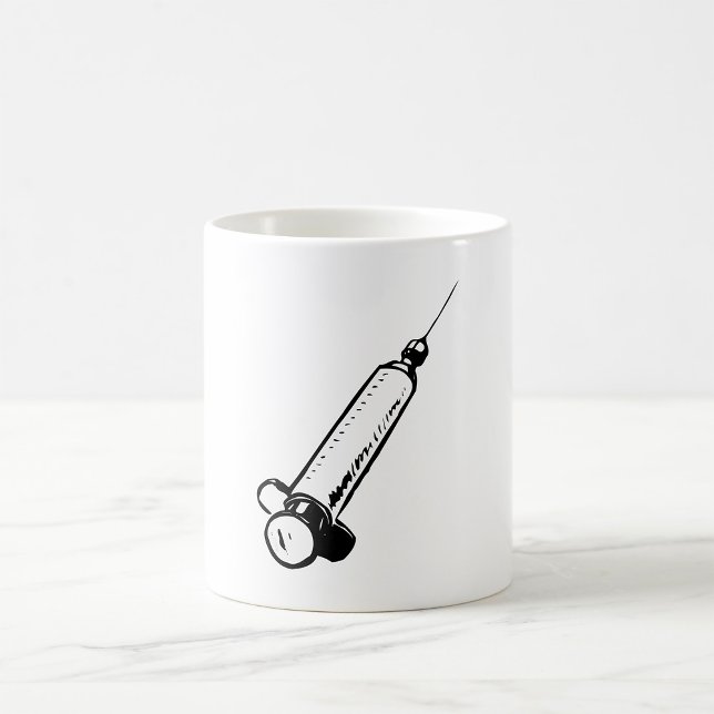 Mug Syringe rétro (Créateur téléchargé)
