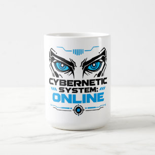 Mug Système Cybernétique En Ligne Yeux De Robot Futuri