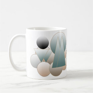 Mug Système de planète futuriste de l'art spatial Abst