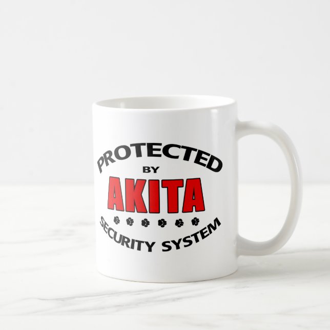 Mug Système de sécurité Akita (Droite)