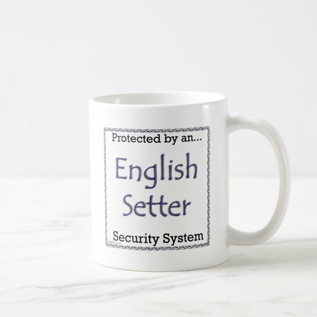 Mug Système de sécurité de l'environnement anglais (Droite)