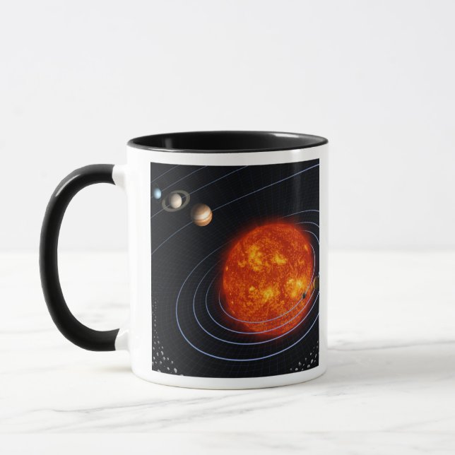Mug Système solaire 8 (Gauche)