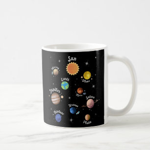 Mug Système Solaire Planètes Enfants Connaissances Esp