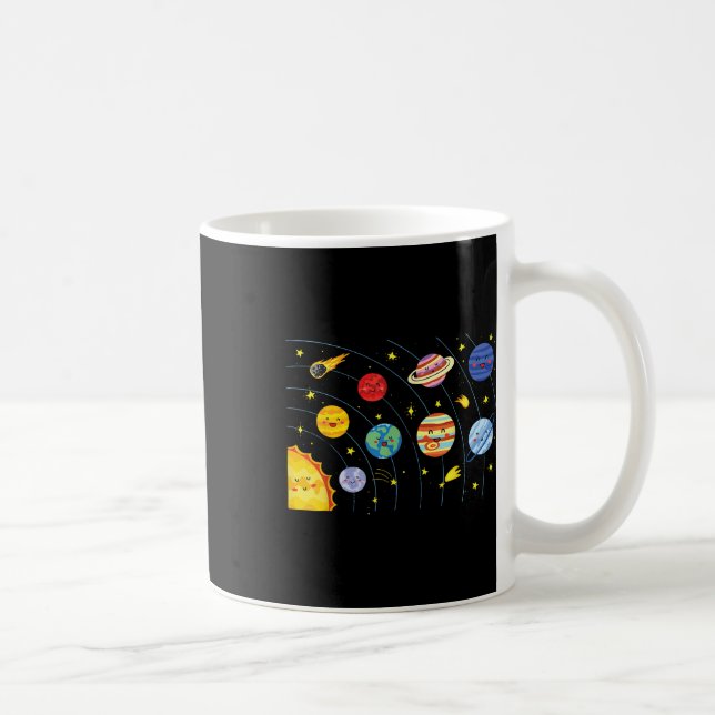 Mug Système Solaire Planètes Science Space Boys Girls  (Droite)