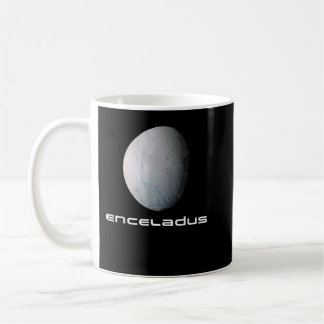 Mug Système solaire Saturn Moon Encelade Astronomie sp