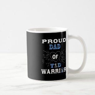 Mug T1D Fière Papa Diabète Sensibilisation Type 1 Insu