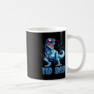Mug T1D Papa Type 1 Diabète Ruban T Rex Dinosaur Garço