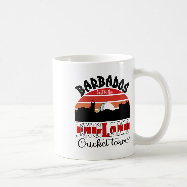Mug T20 Cricket Rdos accueille l'équipe de cricket d'A (Droite)