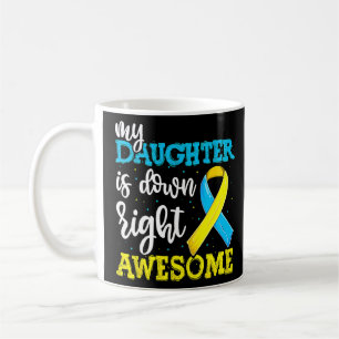 Mug T21 Syndrome de Down Fille Trisomie Sensibilisatio