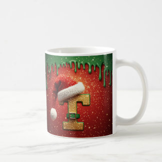 Mug T personnalisé de Noël avec chapeau de Père Noël