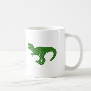 Mug T rex dinosaure - Choisissez la couleur arrière - 