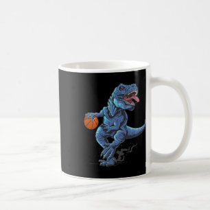Mug T-Rex dinosaure drôle jouant avec un joueur de Ske
