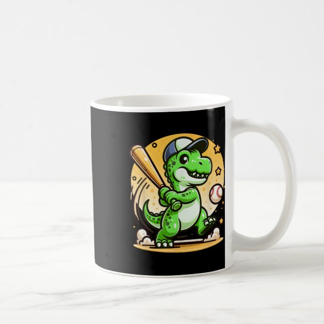Mug T-rex Dinosaure Frappant Vendre Joueur Douce Garço (Droite)