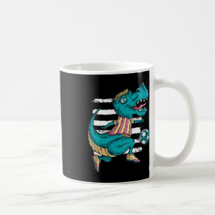 Mug T-rex Dinosaure Joue au Football - Conception Trex