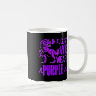 Mug T Rex Dinosaures En Août Nous Portons Une Surdose