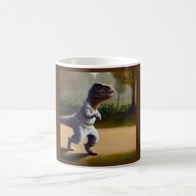 Mug T Rex Jogging (Centre)