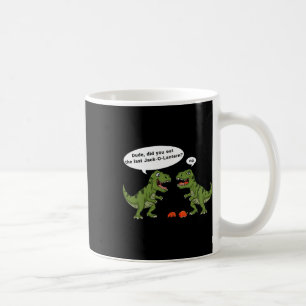 Mug T Rex Mange Jack-o'-lantern Halloween Garçons Fill