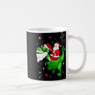 Mug T-rex Santa Ride Drôle Noël Moche Toddler_enfants