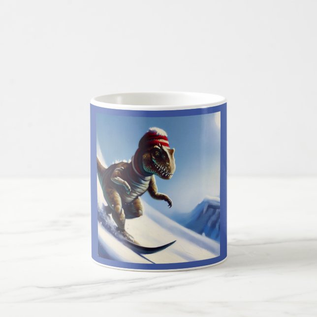 Mug T Rex Snowboard (Centre)