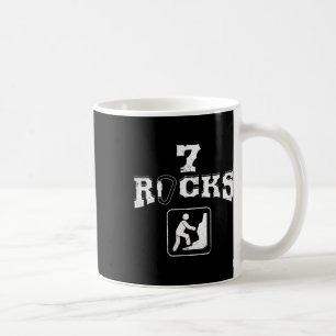 Mug T-shirt 7 Rocks d'anniversaire pour enfant de sept