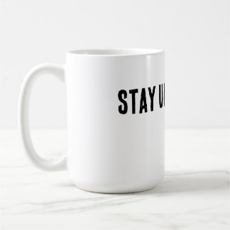 Mug T-shirt à typographie minimale Stay Unbothered