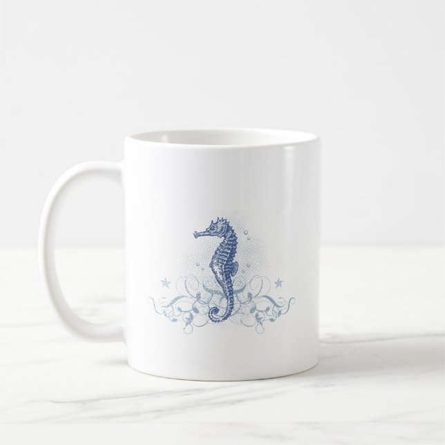 Mug T-shirt artistique Seahorse (Gauche)