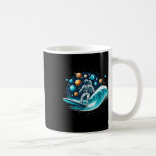 Mug T-Shirt Astronaute Surfant Lune Espace Chemise Gal