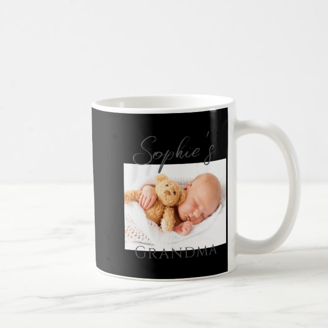 Mug T Shirt avec photo de grand-mère  (Droite)