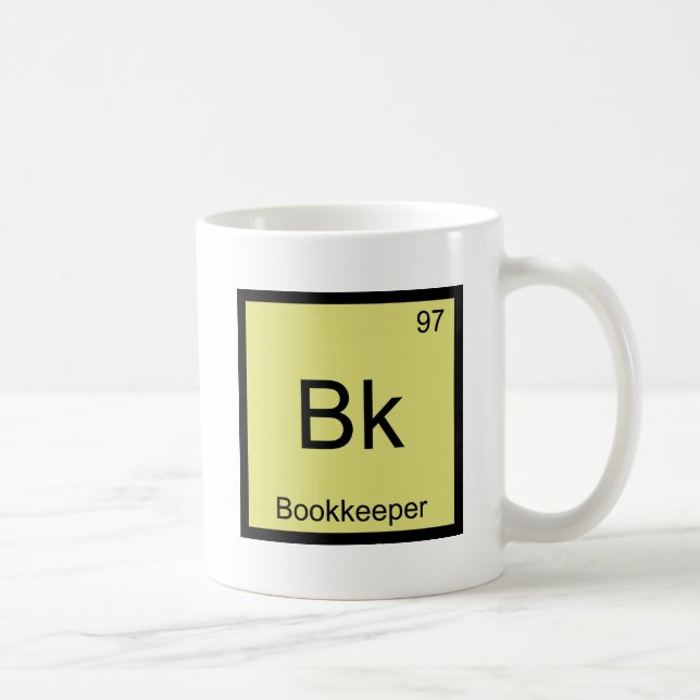 Mug T-Shirt Bk - Symbole de l'élément chimique du Comp (Droite)