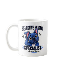 T-shirt Blue French Bulldog Snack Radar Humour Art