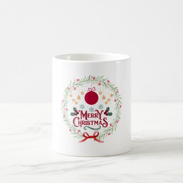 Mug T-shirt cadeau de Noël (Centre)