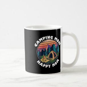 Mug T Shirt Camping Maman Cadeau de campeuse de maman 