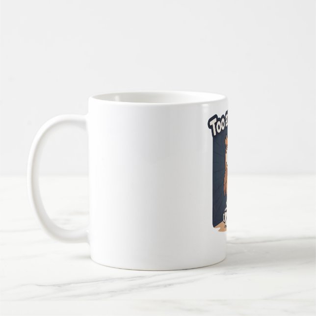 Mug T-Shirt Cartoon Memes Chouette de Nuit (Gauche)