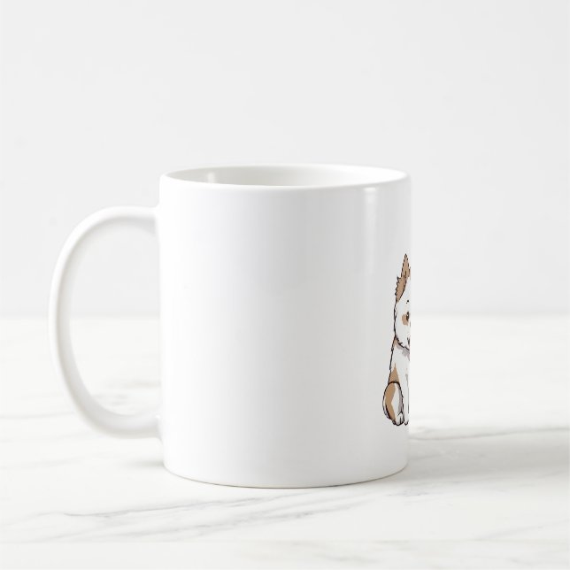 Mug T-shirt classique akita inu (Gauche)